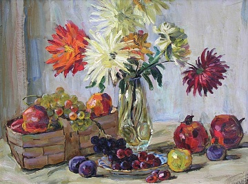 "Квіти та фрукти", 1980