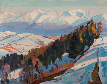 «Зимовий пейзаж», 1970-і