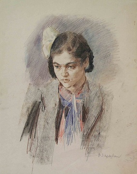 «Портрет девушки», 1950-е гг.