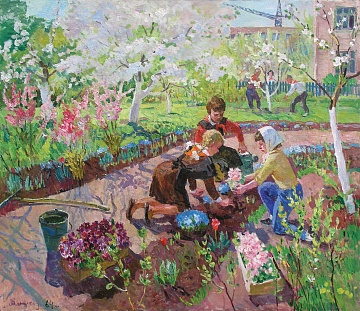 "Саджаємо квіти", 1964